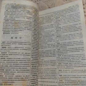 辞海试行本9分册(地理)+4页征求意见表，中华书局1961年一版一印，馆藏书（实物拍图，外品内页如图，内页干净整洁无字迹，无划线）