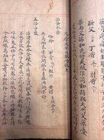 大清嘉庆二年“五河县布行抄”【採录诸名家方】一厚册,书法精美,共计82个筒子页。