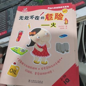 幼儿安全贴纸书系列：无处不在的危险火（2-5岁IQ）