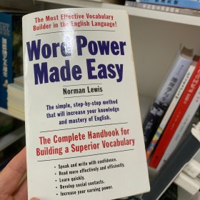 Word Power Made Easy: The Complete Handbook for Building a Superior Vocabulary 英文原版