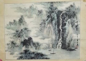 精品山水，作者林美