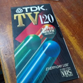 TDK TV120 录像带
