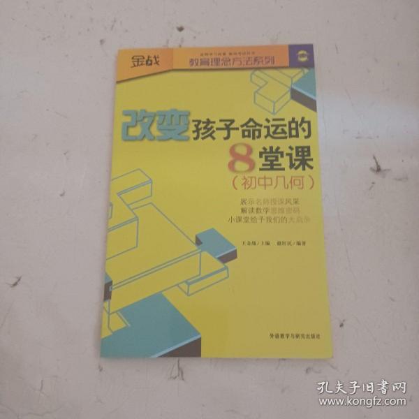 金战·教育理念方法系列·改变孩子命运的8堂课：初中几何