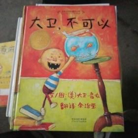 启发精选国际大师名作绘本：大卫惹麻烦，大卫,不可以，大卫上学去（3本合售）