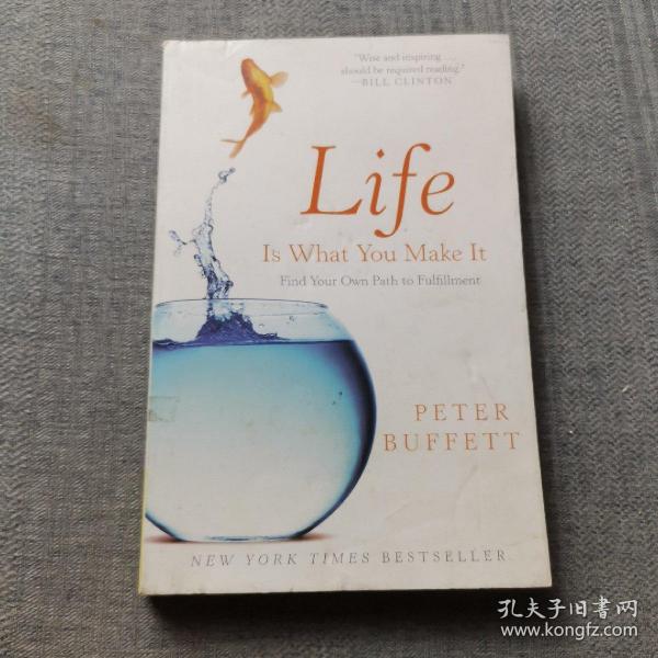 Life Is What You Make It做你自己:股神巴菲特送给儿子的人生礼物! 英文原版