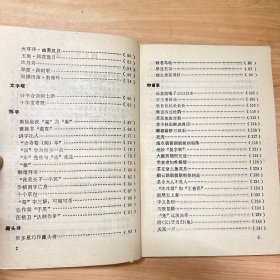 古今文字游戏大观