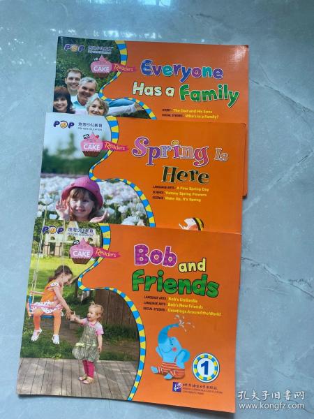 泡泡儿教育：Bob and friends &Spring is here&Everyone has a family（3册）