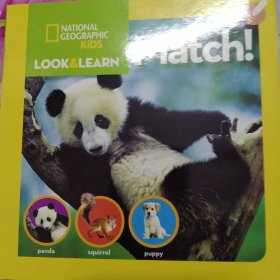 National Geographic Little Kids Look and Learn: Match
