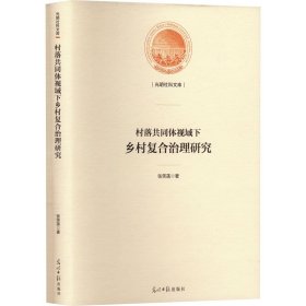 村落共同体视域下乡村复合治理研究 政治理论 张笑菡