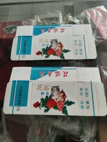 70-80年代花猫香皂商标包装纸盒（两个合售库存）