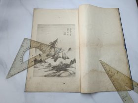 王鉴山水画八帧〔全一册：书品请看图〕