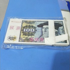 外币百元练功券(一百张)