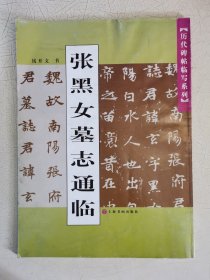 张黑女墓志通临
