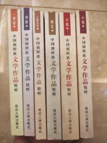 中国朝鲜族文学作品精粹 全六册