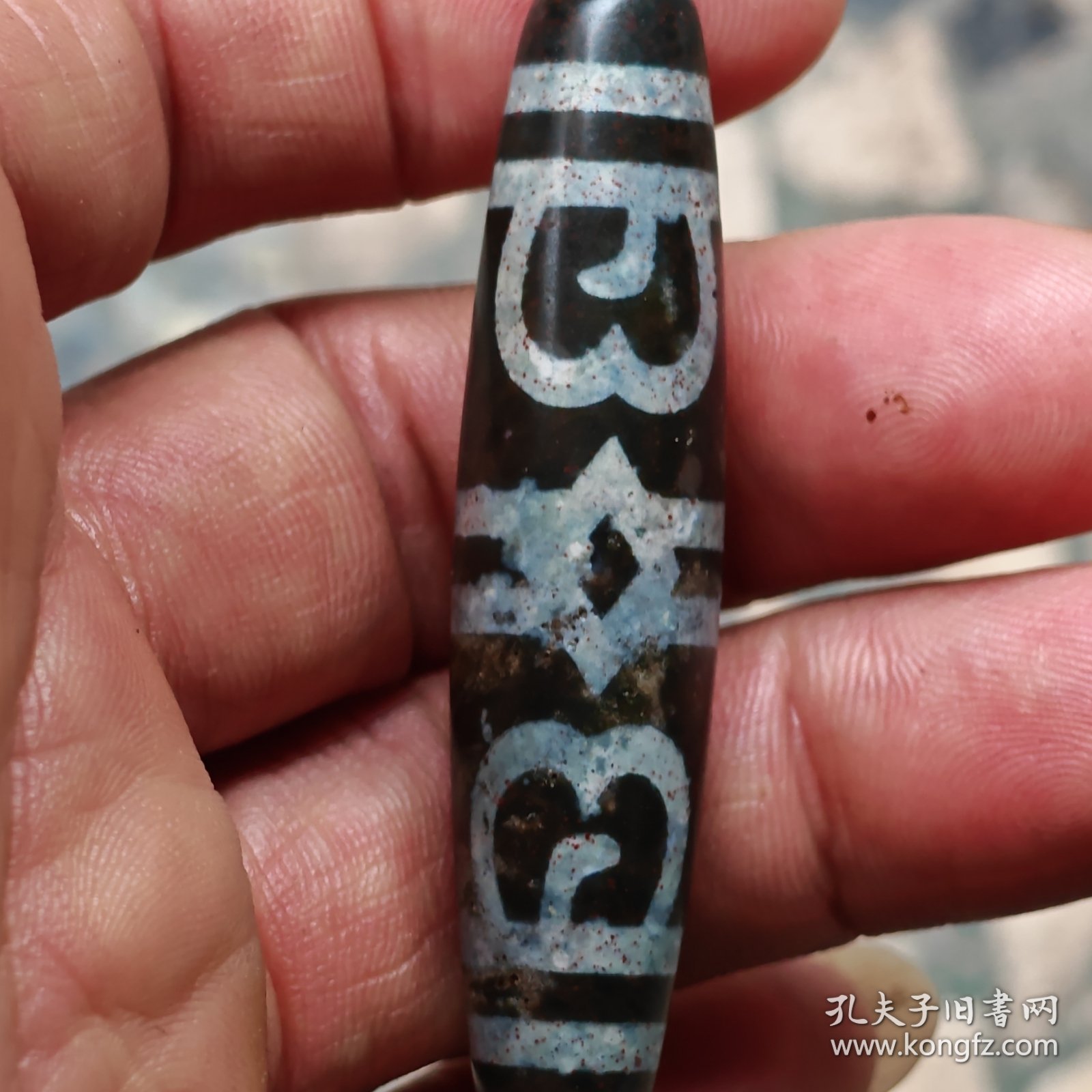 至纯满朱砂老天珠一颗放漏出有缘喜欢的不要错过