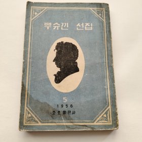 朝鲜文 普希金选集5