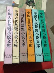 中国古代禁毁小说文库（第一辑）【精装六册全共十五种】