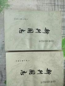 中国古典小说研究资料丛书 新列国志 上下 全2册 1987年1版1印 参看图片