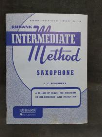 Rubank Intermediate Method: Saxophone-鲁班客，萨克斯管