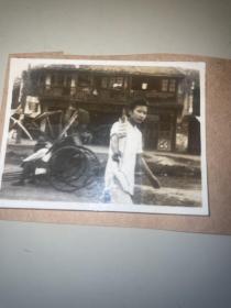 老照片 民国时期老照片 武汉的街头