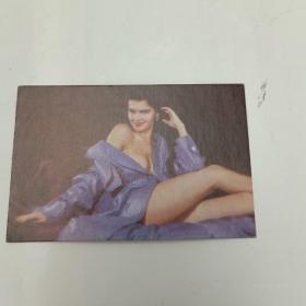 1993年年历卡片：外国美女