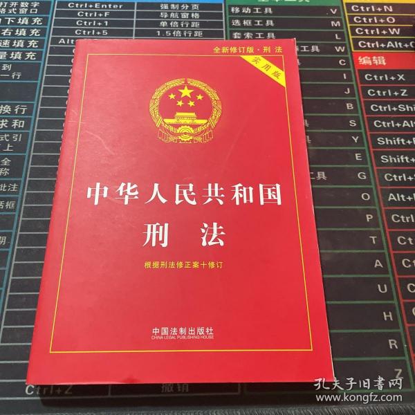 中华人民共和国刑法实用版（根据刑法修正案十 全新修订 第八版）