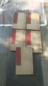 光绪时期的刘氏族谱一套5本