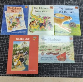 《The Pyjama Party》《The Chinese New Year》《The Tortoise and the Hare》《Noah's Ark》《The Harbour》剑桥读物系列 5册合售