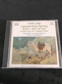 加拿大版CD，《Copland:Appalachian spring 科普兰 阿巴拉契亚春季牛仔竞技会·比利小子》CD，HNH加拿大出品