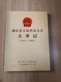 曲沃县人民代表大会大事记（1954-2004）