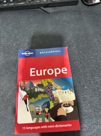 Lonely Planet: Europe Phrasebook孤独星球欧洲常用语手册