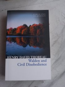 瓦尔登湖 英文原版 Walden and Civil Disobedience Collins Classics 柯林斯经典系列 蓝思1340L 英文版 进口英语书籍