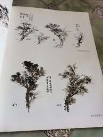 树木画法：写意山水