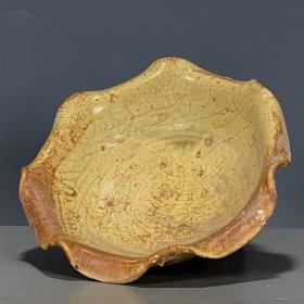 朋友收藏的古玩宋吉州窑玛瑙釉碗结晶小盏全手工陶瓷器，现低价处理，标价就是卖价。喜欢的带走。