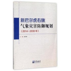 新巴尔虎右旗气象灾害防御规划（2014-2030年）