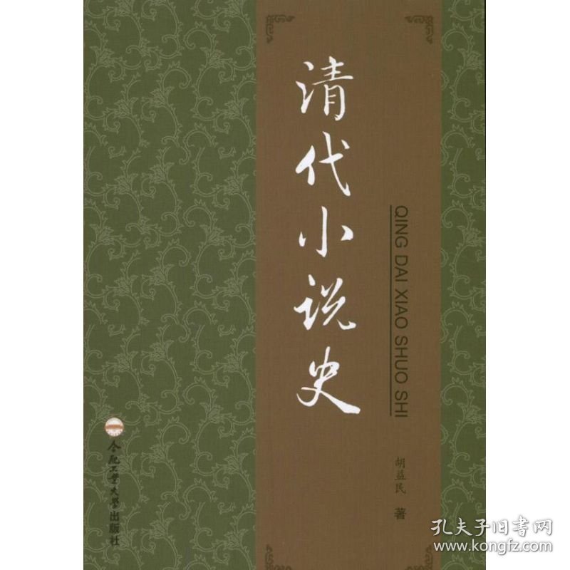 清代小说史 胡益民 9787565011023 合肥工业大学出版社