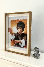 李小龙.光辉50 《马富强作品集》限量版 019（A3尺寸) bruce lee