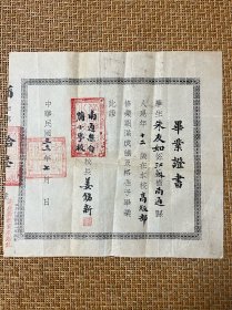 民国南通县白蒲小学校