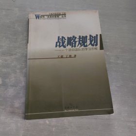 战略规划:一个项目团队的学习历程