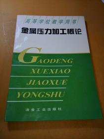 金屬壓力加工概論