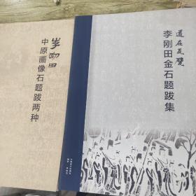 《李刚田中原画像石题跋两种》《李刚田金石题跋集》两册合售(正版)