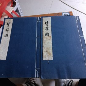 楚辞图全二册（下册有水印）