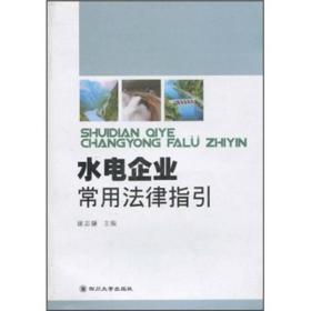 水电企业常用法律指引 法律实务 谢志灏主编