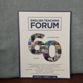 ENGLISH TEACHING:FORUM(2022)【英文原版，包邮】