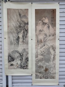 马际唐（1873-1954),名文思，以字际唐行，安徽颍上人。新中国建国前寓居上海鬻画，与张大千友善，常相聚切磋技艺。建国后即被聘为安徽省文史馆员。。