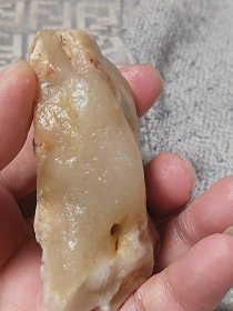 寿山结晶芙蓉原石 石边细肉 细腻 国石不是白给的 放了十年 没有火气了 能雕个把件 能切章 青田石/练习章料 印章石料篆刻印石摆件 鸡血 昌化巴林寿山70