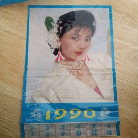 1990年历画 （倪雪花）塑料