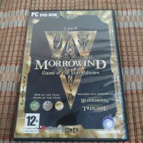 The glder scrolls III：MORROWIND  原版游戏光盘