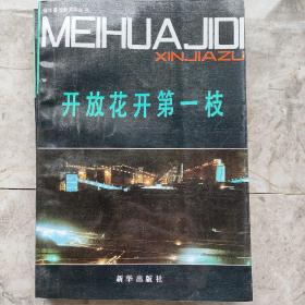 煤化基地新家族丛书：开放花开第一枝---（32开平装 1989年9月一版一印 平朔露天煤矿内容）