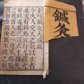 针灸大成（1—5卷 康熙庚申年 李月桂重订）